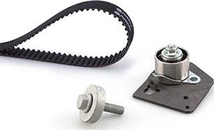 GATES K015610XS - Комплект зубчатого ремня ГРМ abcparts.ee