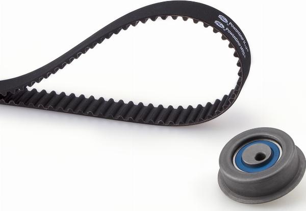 GATES K015074XS - Комплект зубчатого ремня ГРМ abcparts.ee