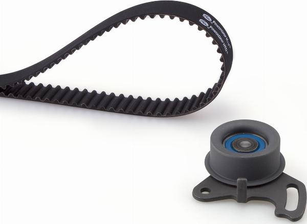 GATES K015075XS - Комплект зубчатого ремня ГРМ abcparts.ee