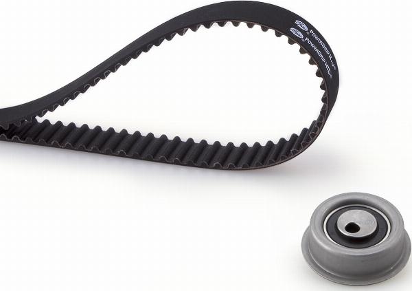 GATES K015257XS - Комплект зубчатого ремня ГРМ abcparts.ee