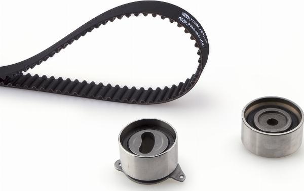 GATES K015264XS - Комплект зубчатого ремня ГРМ abcparts.ee