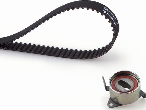 GATES K015262XS - Комплект зубчатого ремня ГРМ abcparts.ee