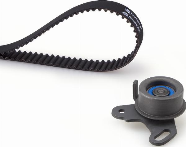 GATES K015283XS - Комплект зубчатого ремня ГРМ abcparts.ee