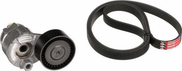 GATES K015PK1200 - Поликлиновый ременный комплект abcparts.ee