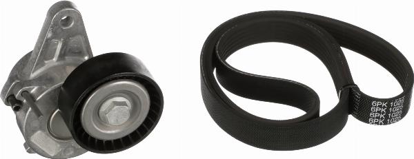 GATES K016PK1025 - Поликлиновый ременный комплект abcparts.ee