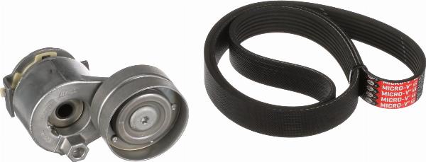 GATES K017PK1125 - Поликлиновый ременный комплект abcparts.ee