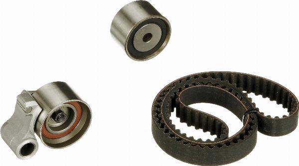 GATES K01T257 - Комплект зубчатого ремня ГРМ abcparts.ee