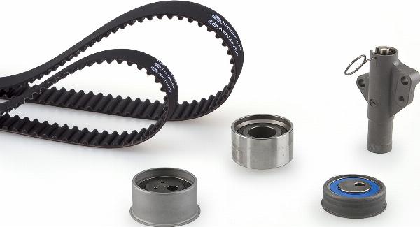 GATES K035255XS - Комплект зубчатого ремня ГРМ abcparts.ee