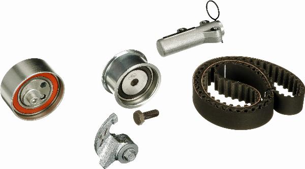 GATES K025493XS - Комплект зубчатого ремня ГРМ abcparts.ee