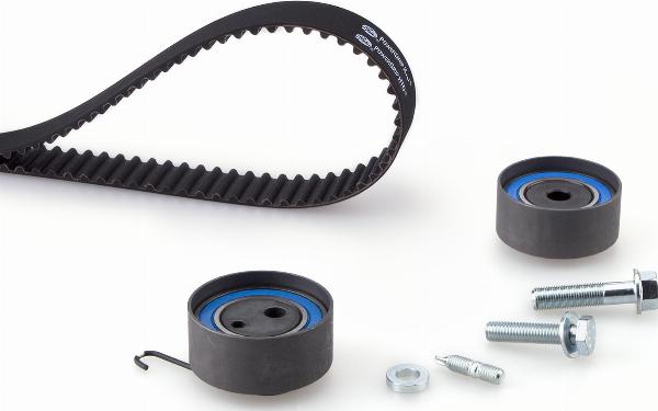 GATES K025563XS - Комплект зубчатого ремня ГРМ abcparts.ee