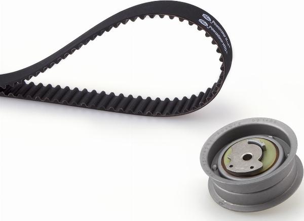 GATES K025399XS - Комплект зубчатого ремня ГРМ abcparts.ee