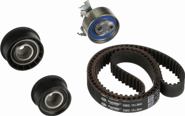 GATES K025368XS - Комплект зубчатого ремня ГРМ abcparts.ee