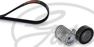 GATES K025PK890 - Поликлиновый ременный комплект abcparts.ee