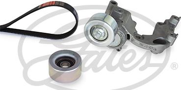 GATES K027PK1550 - Поликлиновый ременный комплект abcparts.ee