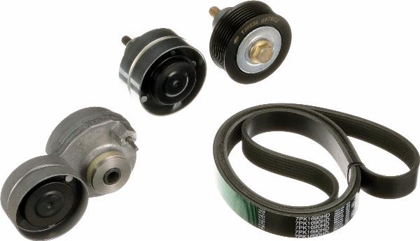 GATES K027PK1690HD - Поликлиновый ременный комплект abcparts.ee