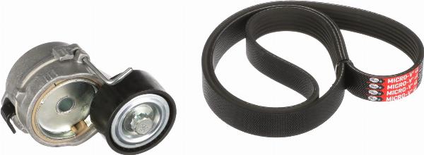 GATES K166PK1043 - Поликлиновый ременный комплект abcparts.ee