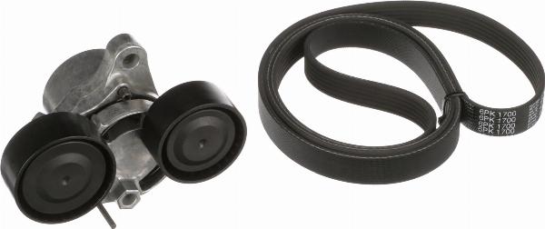 GATES K236PK1700 - Поликлиновый ременный комплект abcparts.ee