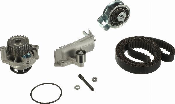 GATES KP45491XS-2 - Водяной насос + комплект зубчатого ремня ГРМ abcparts.ee