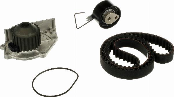 GATES KP15497XS - Водяной насос + комплект зубчатого ремня ГРМ abcparts.ee