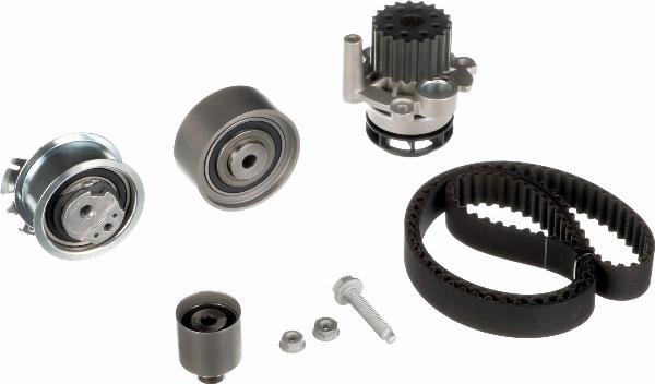 GATES KP15607XS-1 - Водяной насос + комплект зубчатого ремня ГРМ abcparts.ee