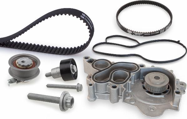 GATES KP15680XS-2 - Водяной насос + комплект зубчатого ремня ГРМ abcparts.ee