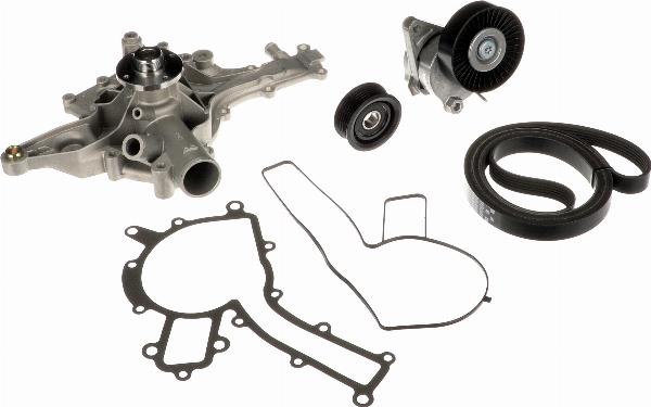 GATES KP16PK2390 - Водяной насос + комплект ручейковых ремней abcparts.ee