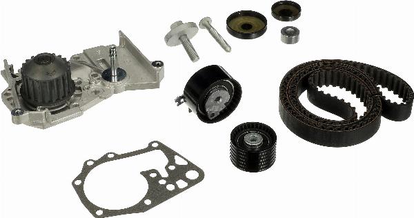 GATES KP35501XS - Водяной насос + комплект зубчатого ремня ГРМ abcparts.ee