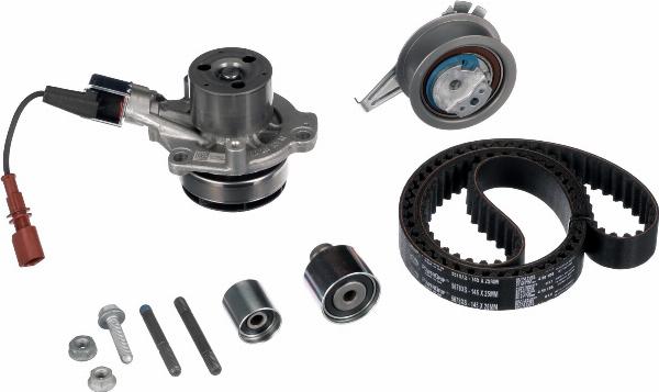 GATES KP35678XS-1 - Водяной насос + комплект зубчатого ремня ГРМ abcparts.ee