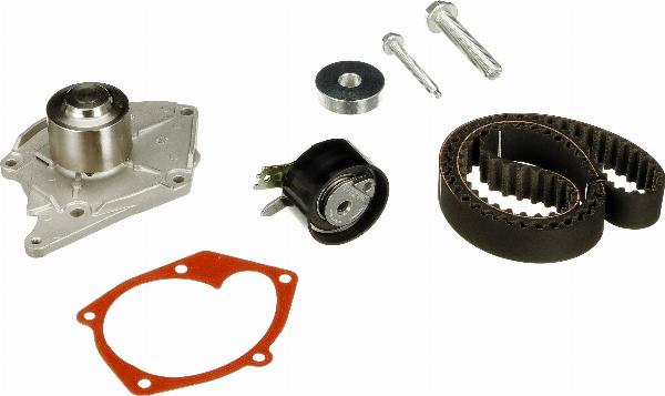 GATES KP25578XS - Водяной насос + комплект зубчатого ремня ГРМ abcparts.ee