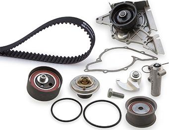 GATES KP2TH25493XS-1 - Водяной насос + комплект зубчатого ремня ГРМ abcparts.ee