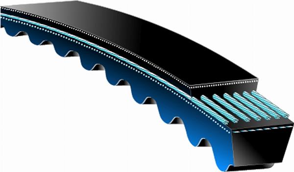 GATES SPB2000 - Клиновой ремень, поперечные рёбра abcparts.ee