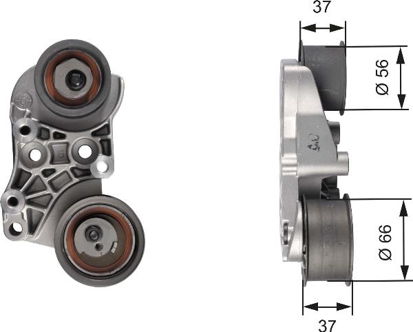 GATES T41268 - Натяжной ролик, зубчатый ремень ГРМ abcparts.ee