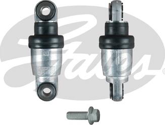 GATES T39365 - Виброгаситель, поликлиновый ремень abcparts.ee