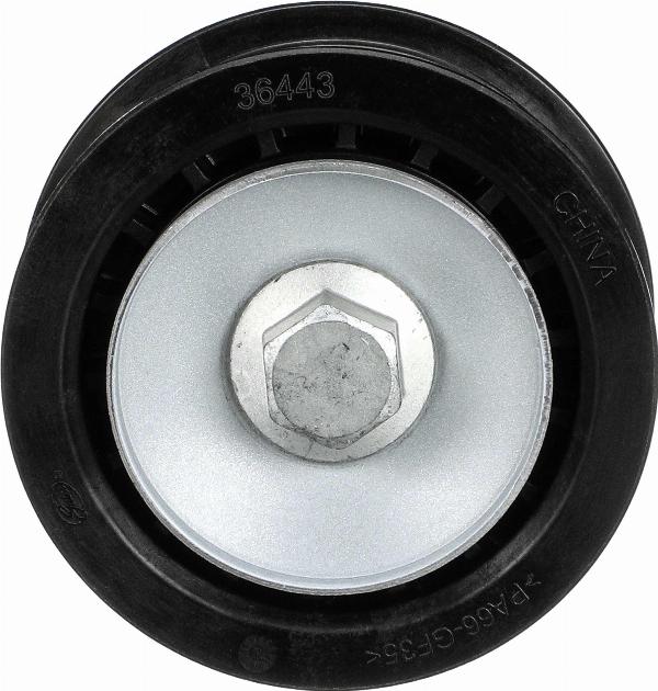 GATES T36443 - Ролик, поликлиновый ремень abcparts.ee