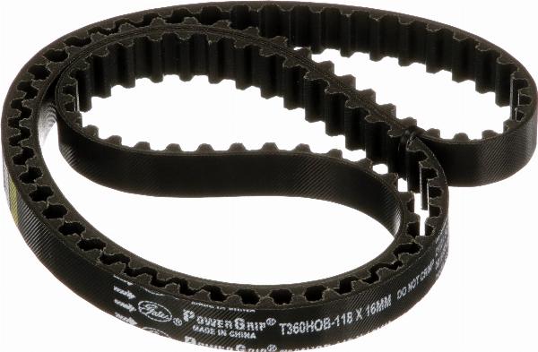 GATES T360HOB - Зубчатый ремень ГРМ abcparts.ee