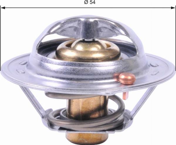 GATES TH41782G1 - Термостат охлаждающей жидкости / корпус abcparts.ee