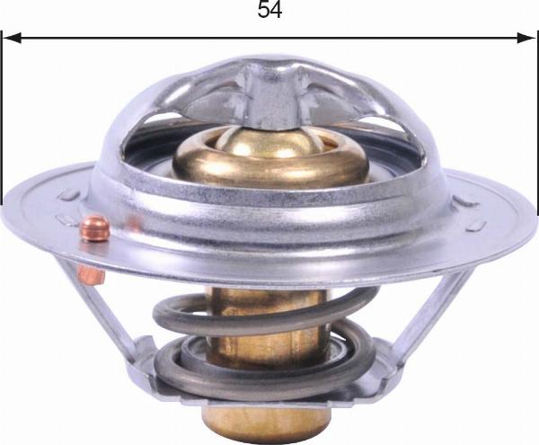 GATES TH43182G1 - Термостат охлаждающей жидкости / корпус abcparts.ee