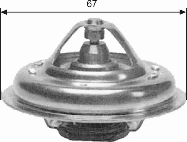 GATES TH09985G1 - Термостат охлаждающей жидкости / корпус abcparts.ee