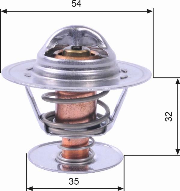GATES TH11292G1 - Термостат охлаждающей жидкости / корпус abcparts.ee