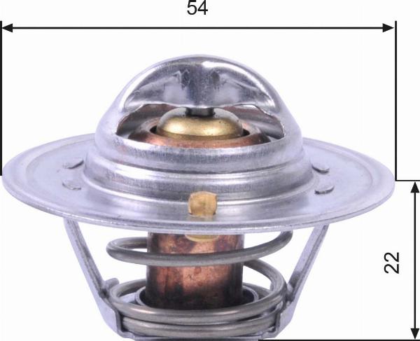 GATES TH12888G1 - Термостат охлаждающей жидкости / корпус abcparts.ee