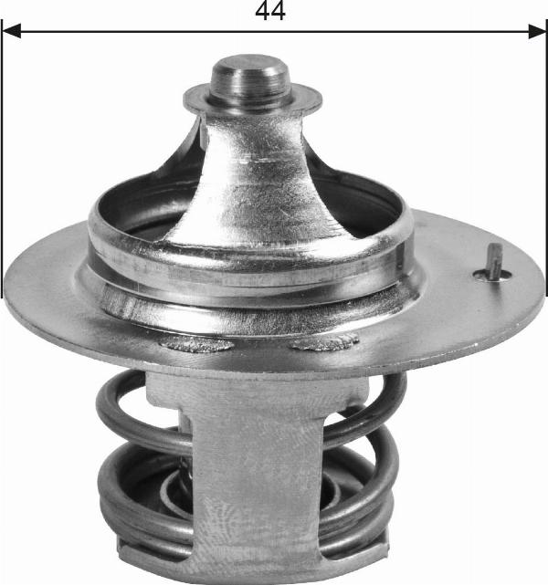 GATES TH29688G1 - Термостат охлаждающей жидкости / корпус abcparts.ee