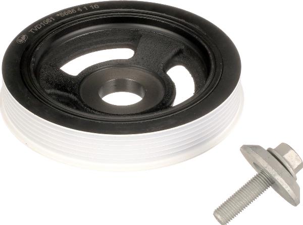 GATES TVD1061A - Шкив коленчатого вала abcparts.ee