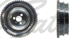 GATES TVD1143 - Шкив коленчатого вала abcparts.ee