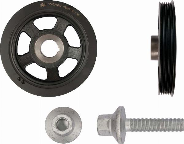 GATES TVD1132A - Шкив коленчатого вала abcparts.ee