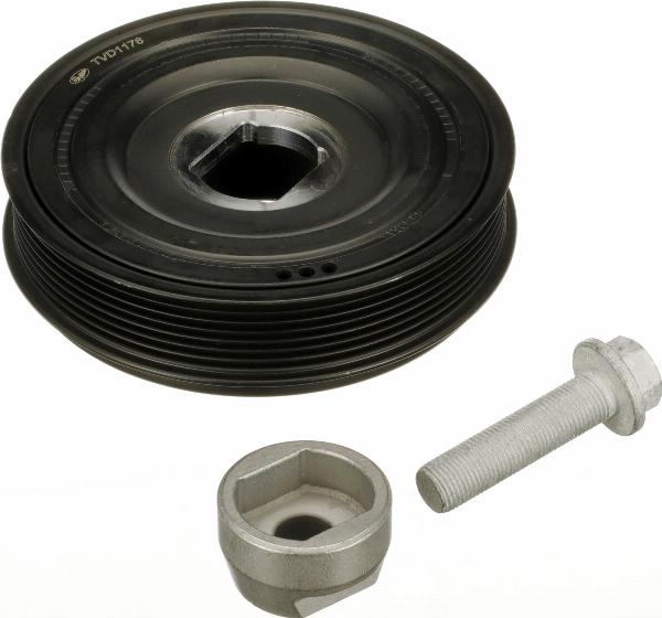 GATES TVD1176A - Шкив коленчатого вала abcparts.ee