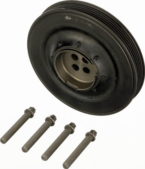 GATES TVD1200A - Шкив коленчатого вала abcparts.ee