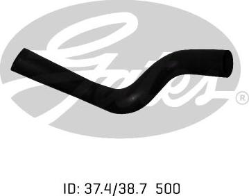 GATES 05-0594 - Шланг радиатора abcparts.ee