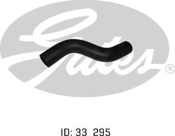 GATES 05-0540 - Шланг радиатора abcparts.ee