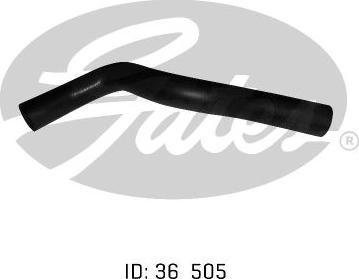 GATES 05-0686 - Шланг радиатора abcparts.ee