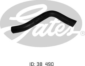 GATES 05-0687 - Шланг радиатора abcparts.ee